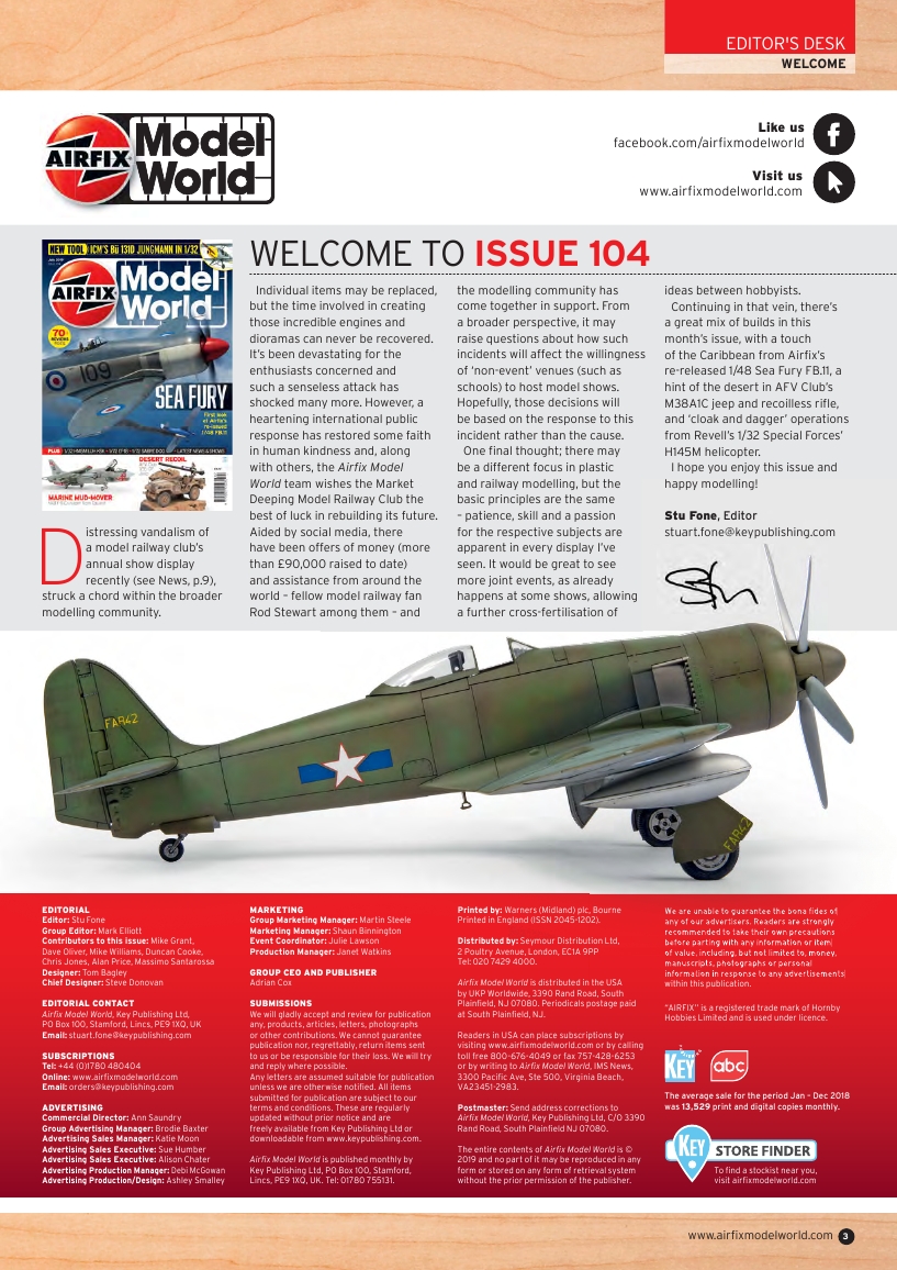 Airfix Model World 104 2019-7